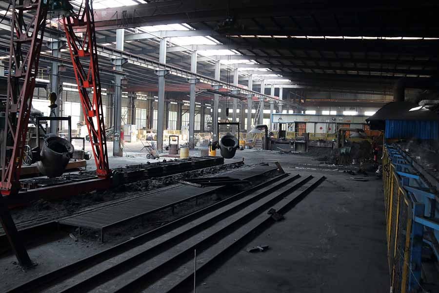 brass resin coated sand casting foundry