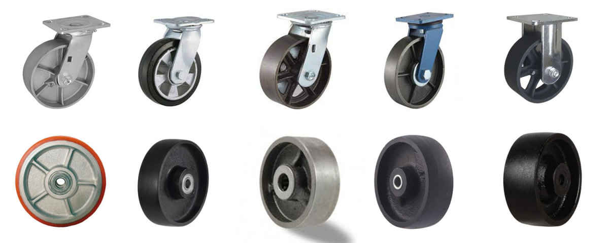 Cast Iron Wheels for Industrial Caster Cast Iron Wheels for Industrial Caster