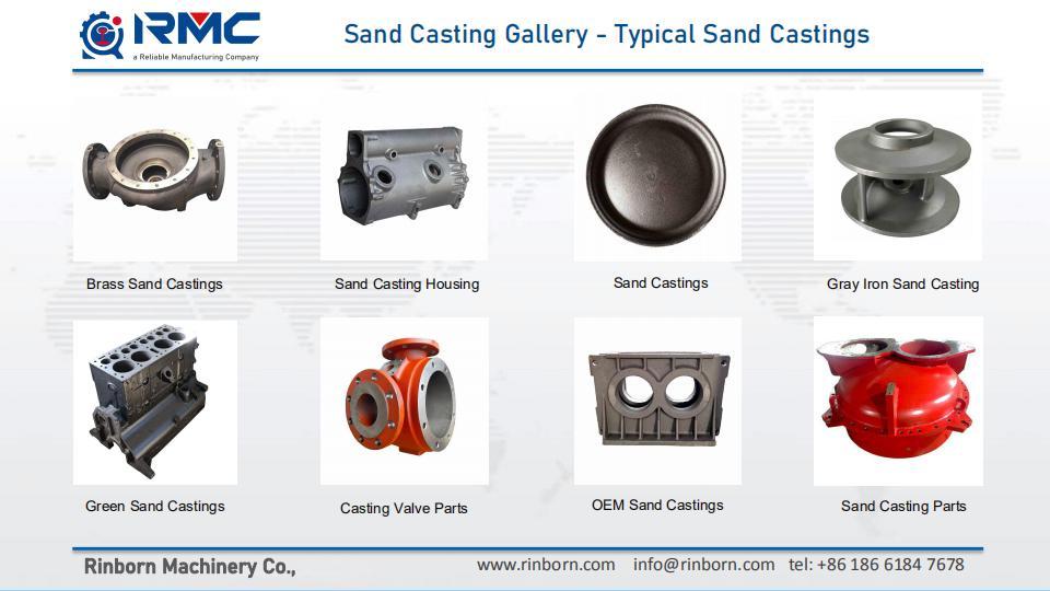cast iron sand casting parts