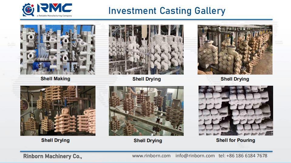CF8M Stainless Steel Investment Casting Foundry