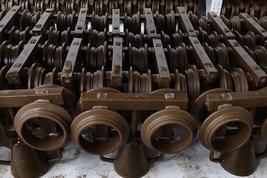 brass precision casting components