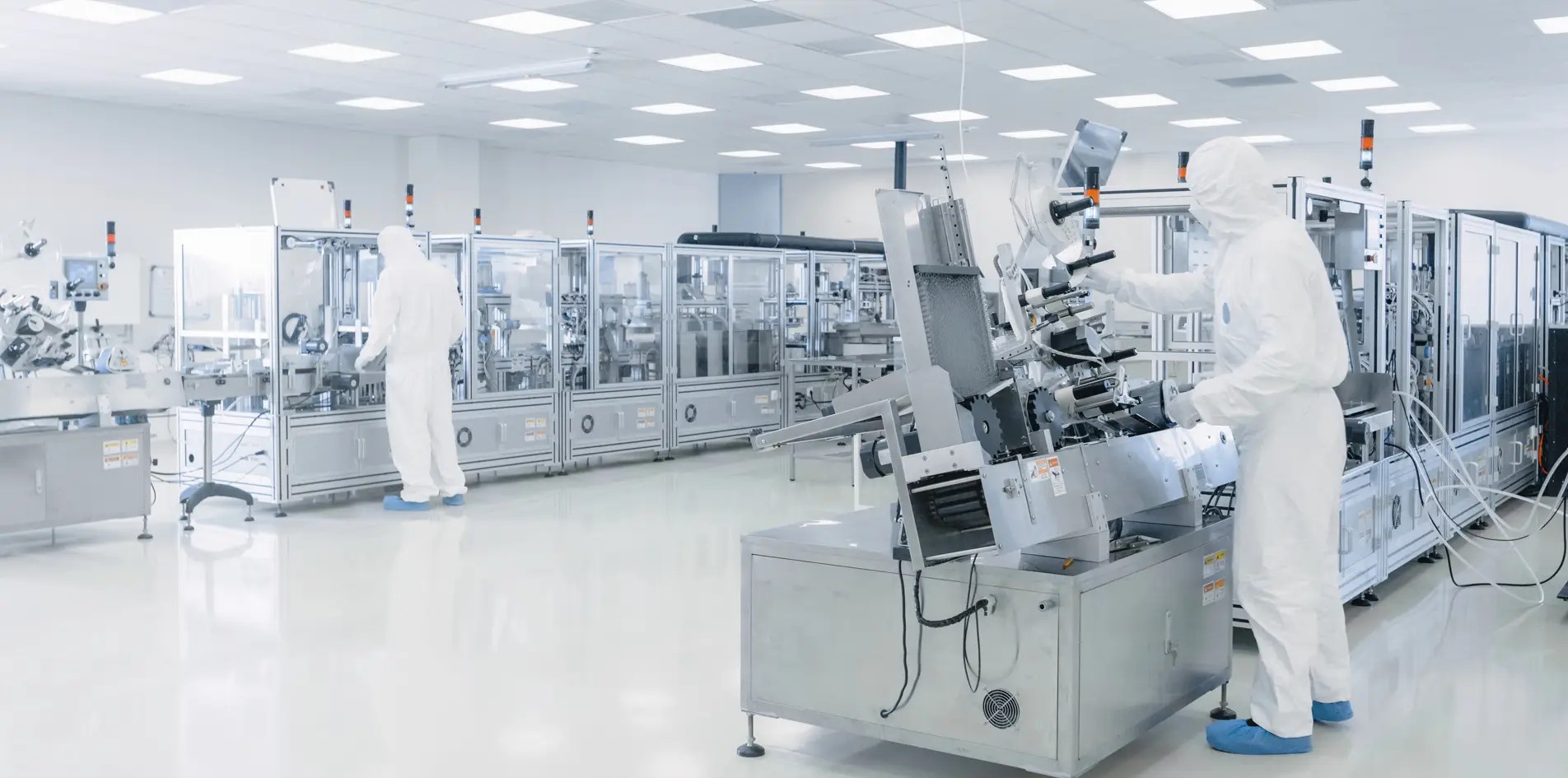 direct drive motor for medical production line