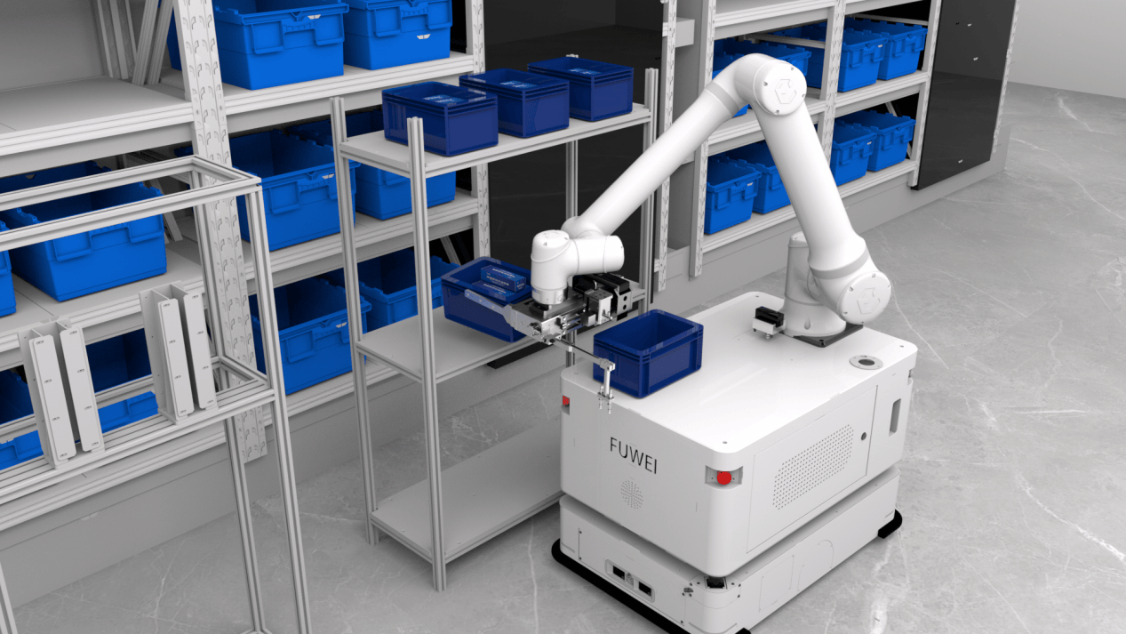 Moteur-roue pour robots logistiques hospitaliers