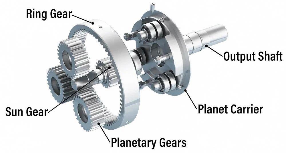 planetär reducerarväxellåda för industrirobot planetär reducerarväxellåda för industrirobot