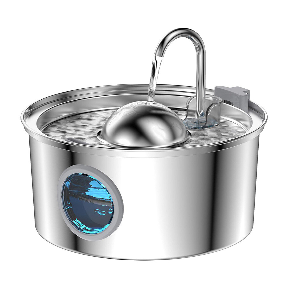 3.2L All SUS304 Smart Pet Water Fountain with 3.2L All SUS304 Smart Pet Water Fountain with