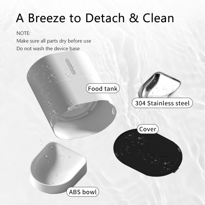3L Pet Smart Dry Food Dispenser for Dog Cat self-feeding wifi Tuya app remote operation GFD22 Series
