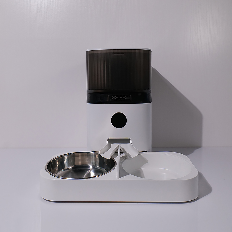 5L Pet Smart Feeder with Dual-Bowl SUS304 1080P Camera With Two Way Voice Interaction GFD26 Series