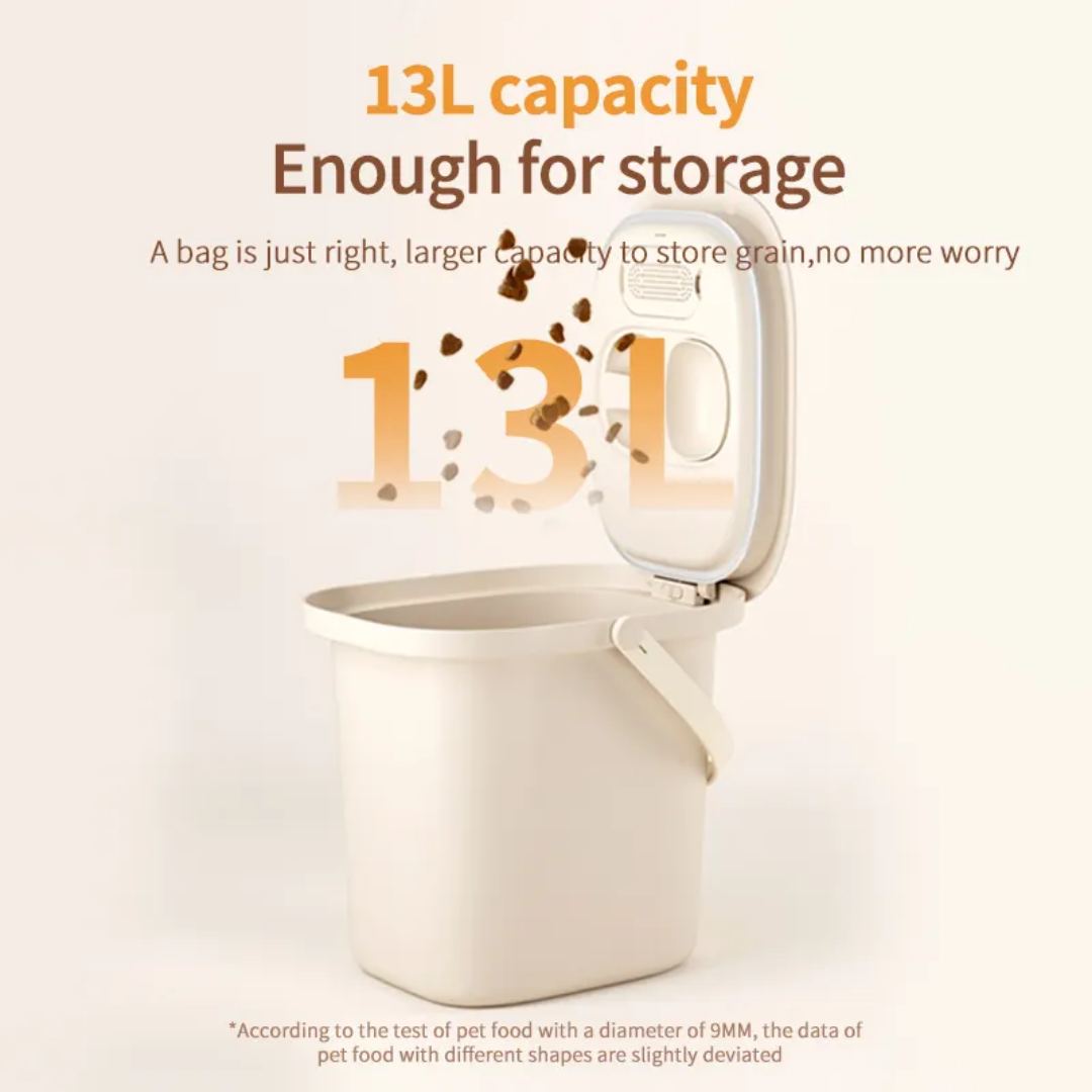 13L+ Smart Vacuum-Sealed Pet Food Storage Container GCC20