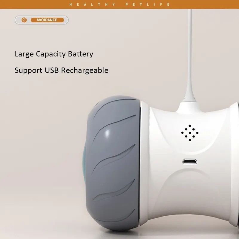AI-Powered Interactive Pet Toy with Smart Obstacle Avoidance GTD75