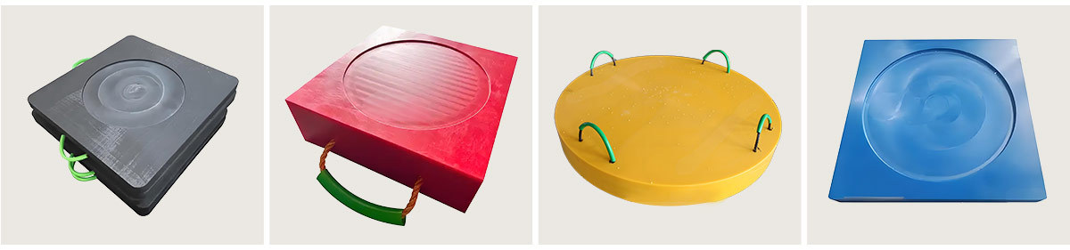 Crane outrigger pads Crane outrigger pads