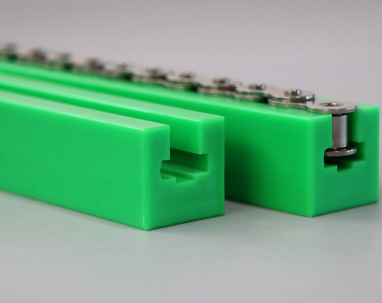 Wear-Resistant & Quiet UHMWPE Chain Guide Rails: Noise-Reducing & Wear-Resistant Strips for Food Factory Conveyor Lines