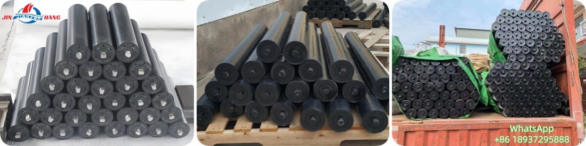 2025.9.29 wear-resistant polymer roller(耐磨高分子托辊)