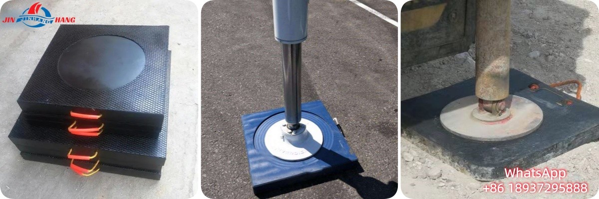 polyethylene outrigger pads