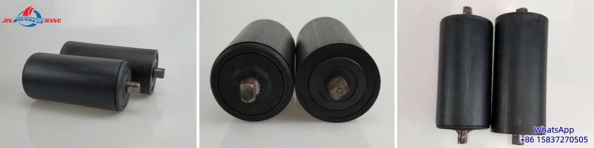High molecular weight polyethylene idler roller