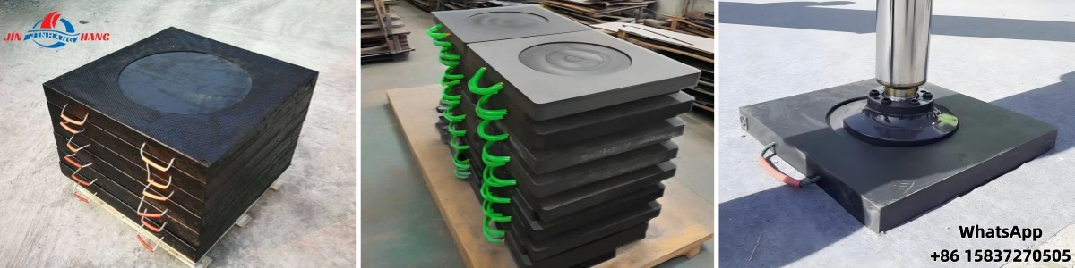 concrete pump outrigger pads