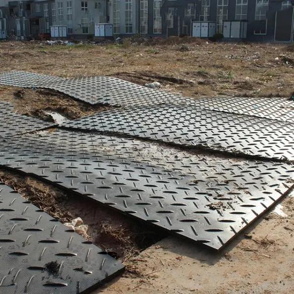Construction Site Temporary Road Mats: Heavy-Duty Load Bearing for Uninterrupted Access