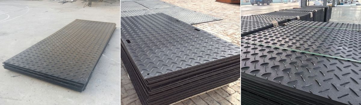 Polyethylene road mats