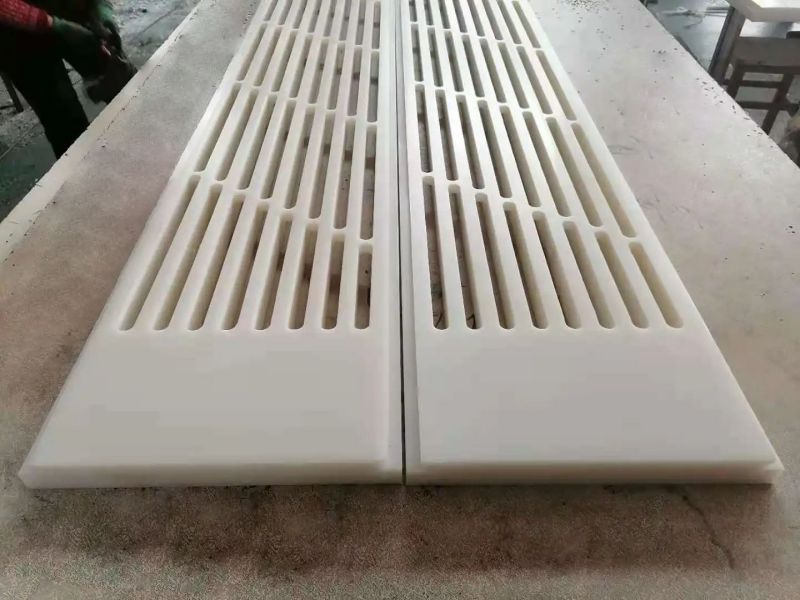 Vacuum box panel: Sliding support component for vacuum belt dewatering machines