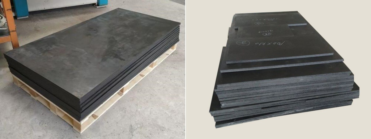 Flame-retardant ultra-high molecular weight polyethylene (UHMWPE) liner