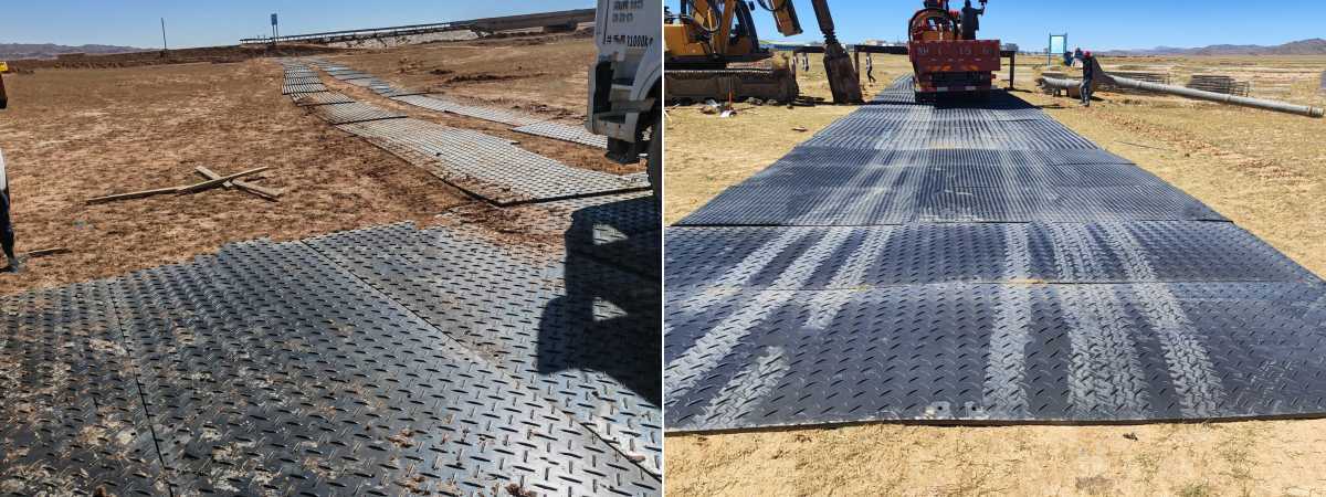 Polyethylene Temporary Road Mats