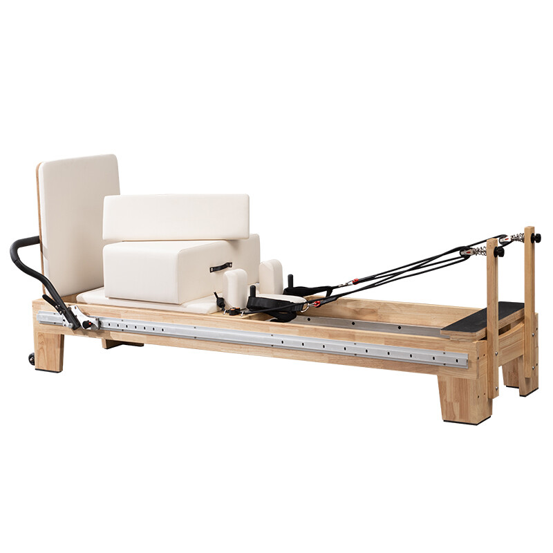Oak Full Track Pilates Reformer