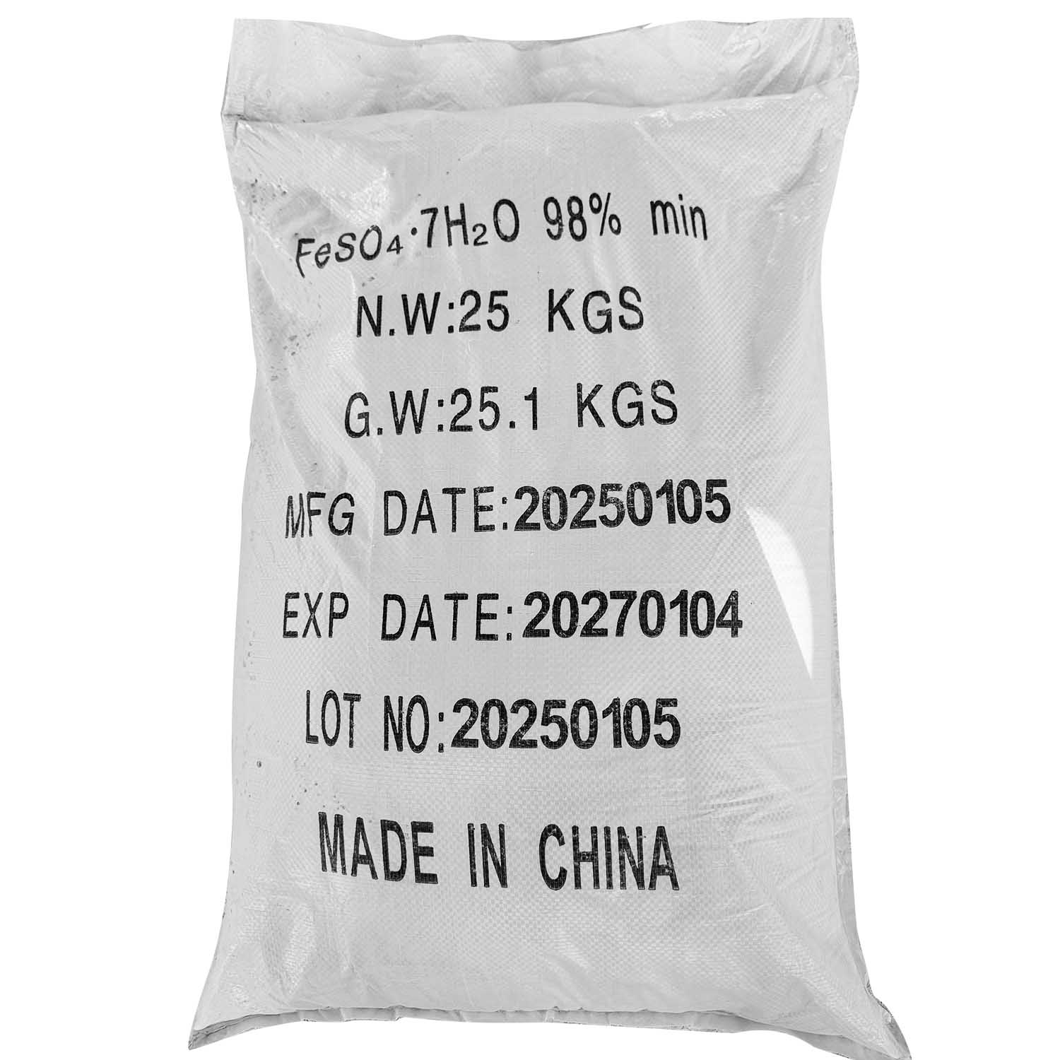 Ferrous Sulfate Heptahydrate Powder