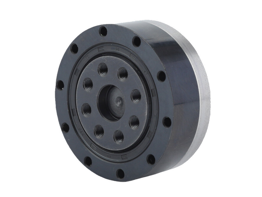   Coaxial input output harmonic drive reducer
