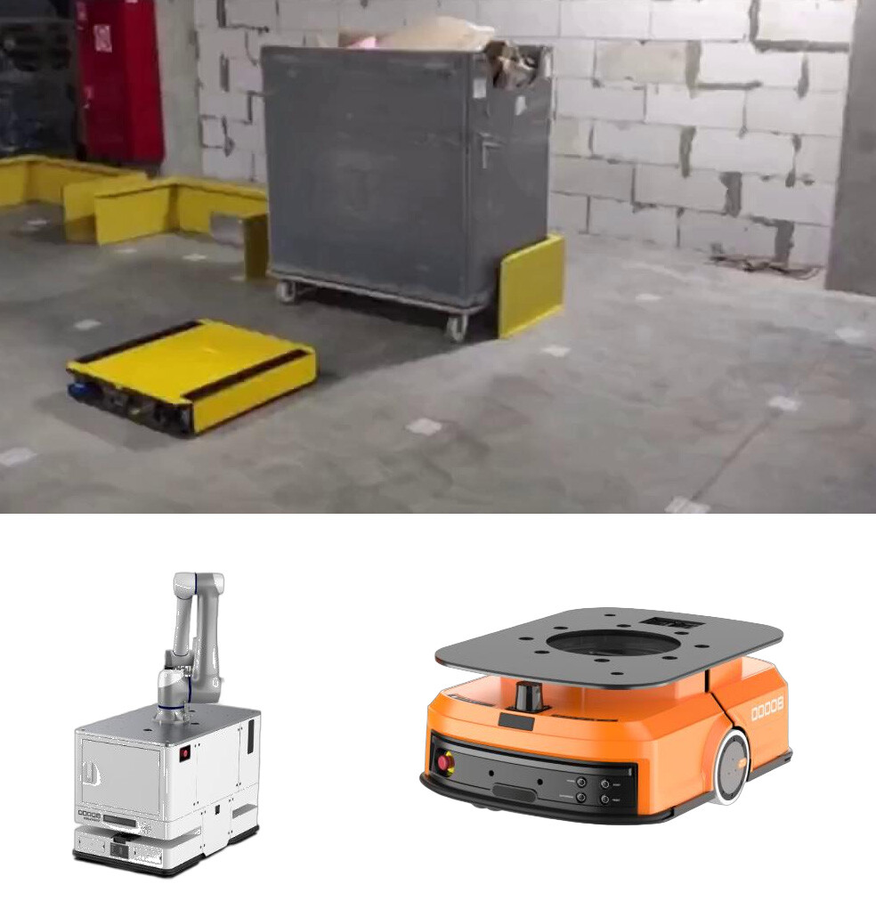 Moteur-roue CC pour robot marcheur