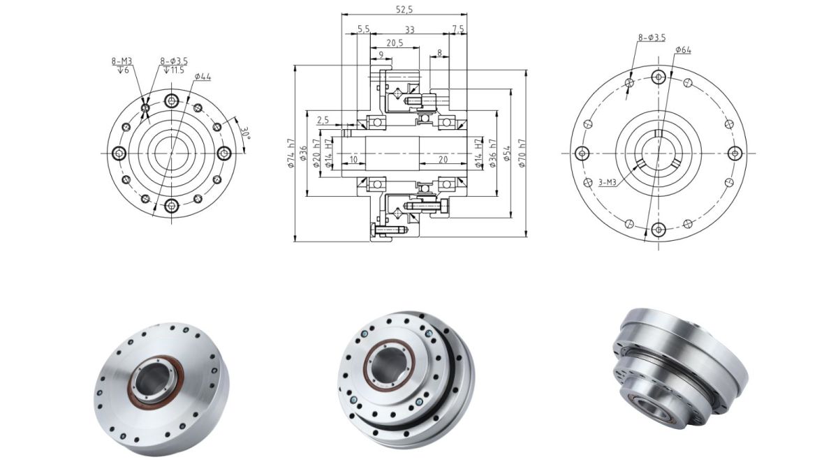 The Role of Harmonic Drive Gears in Achieving 5–10 μm Accuracy in Dental Milling Machines