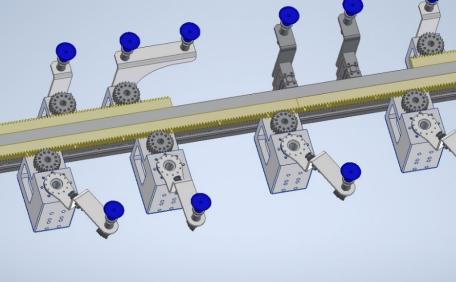 harmonic gear motor for automated sorting system