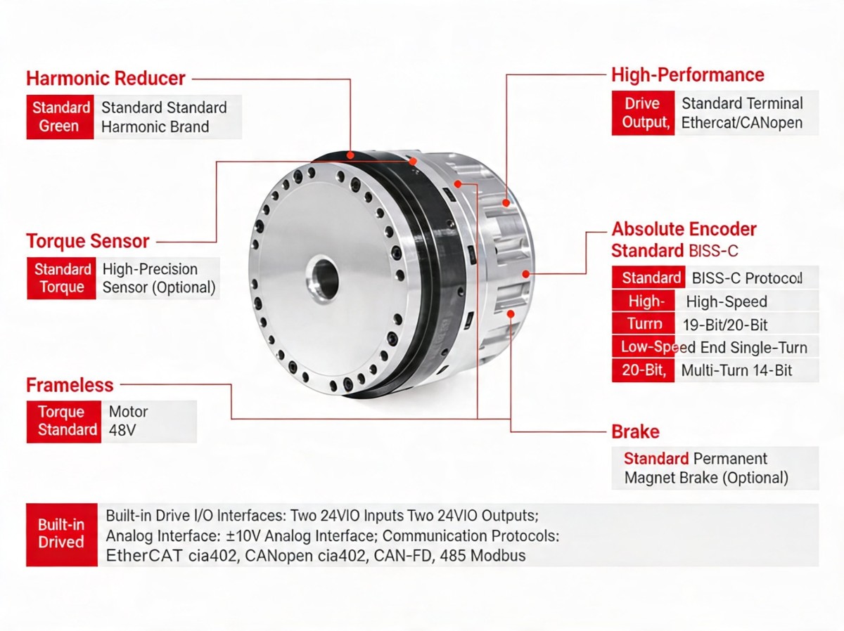 harmonic actuator structure How to Select the New HONPINE HAG Harmonic Drive Robot Joint Actuator?