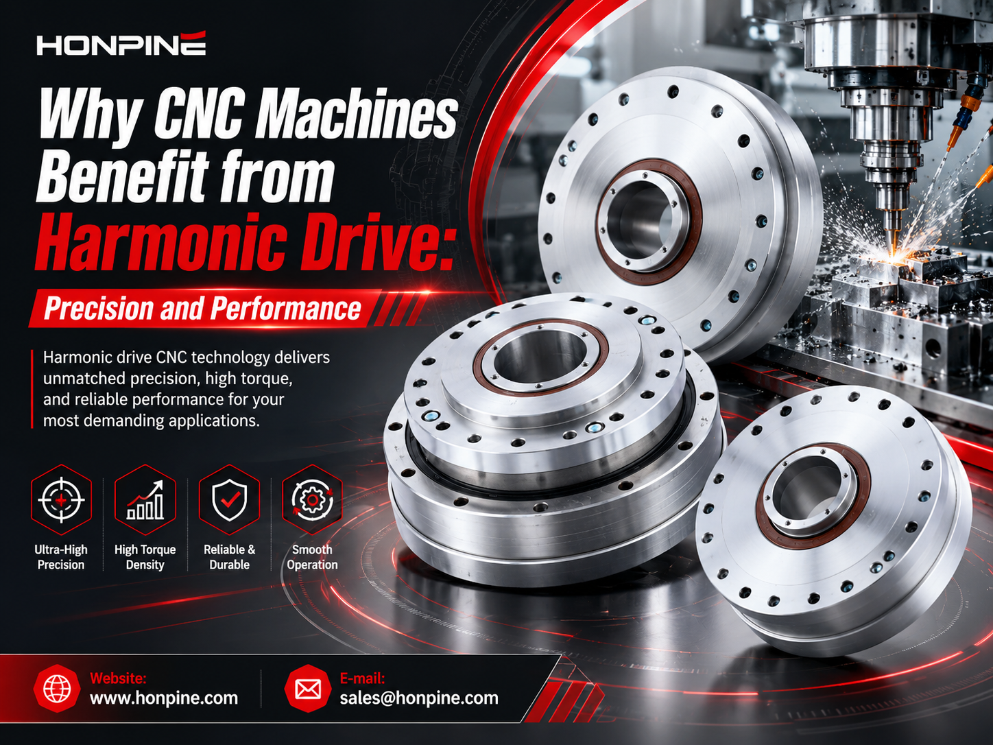 Why CNC Machines Benefit from Harmonic Drive: Precision and Performance？