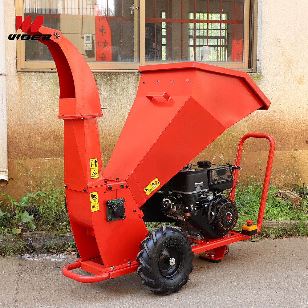 Tree Branch Diesel Wood Shredder Chipper Crusher For Industrial Diesel