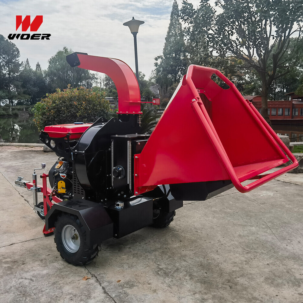 Diesel Portable Mini Drum Wood Logs Chipper Machine Made In China