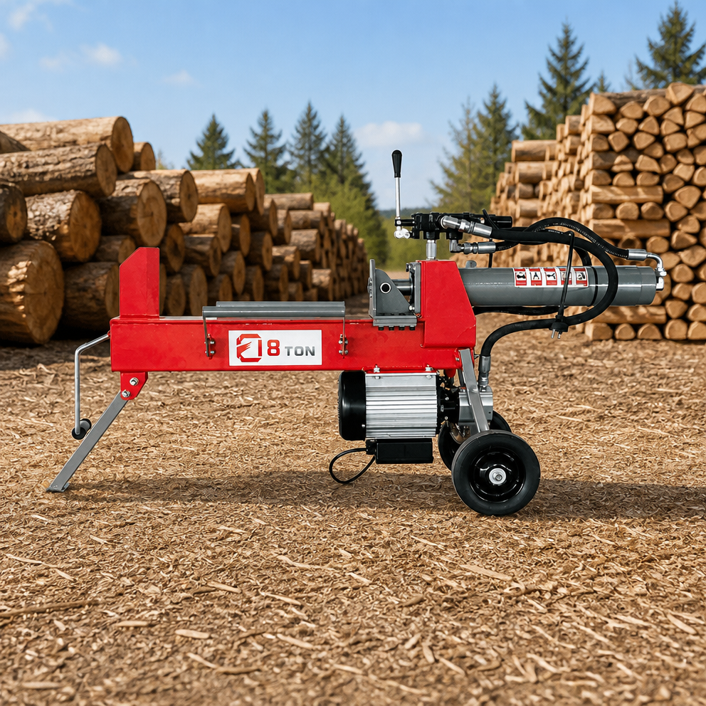 18 Ton Electric Log Splitter 3kW Motor for Home Firewood