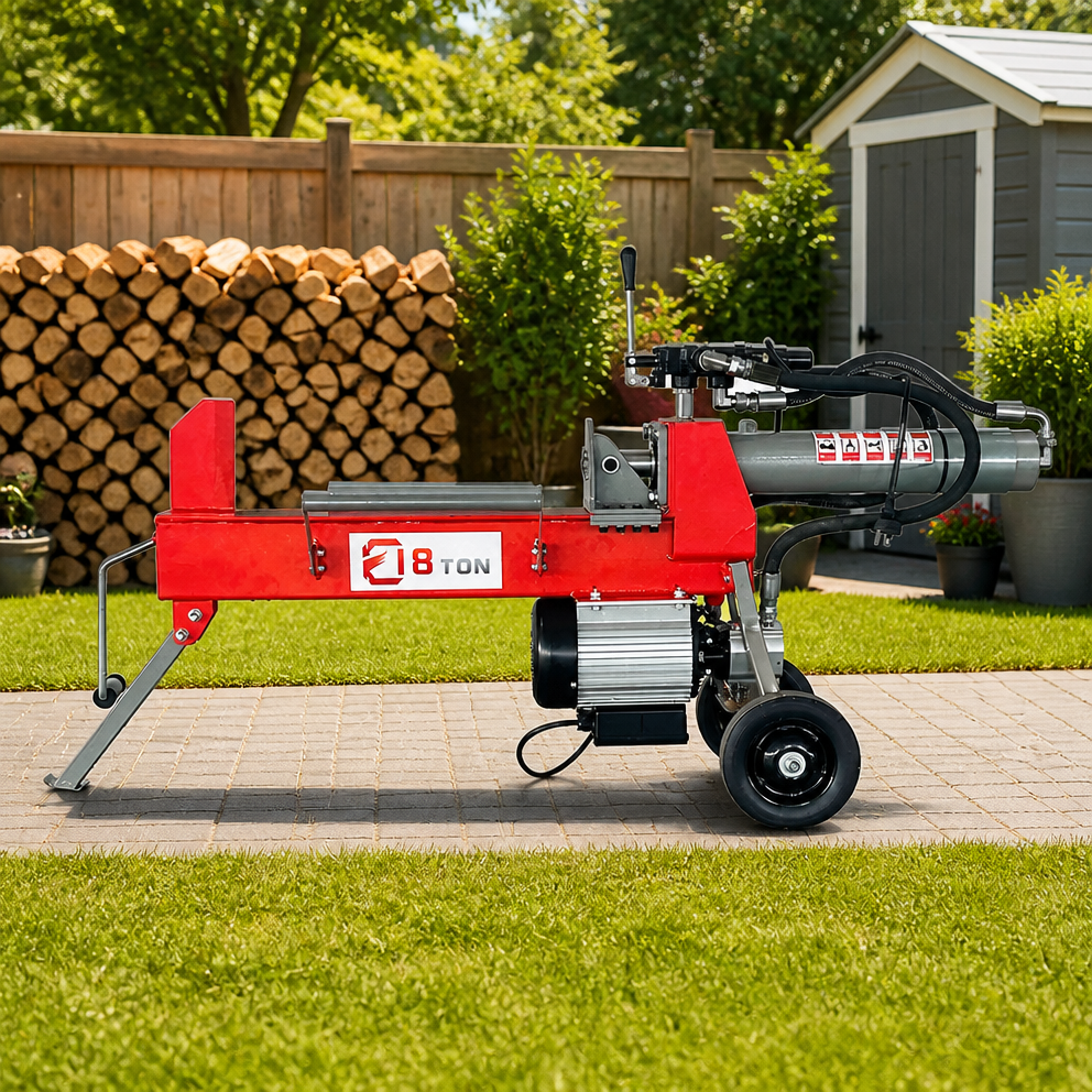 18 Ton Electric Log Splitter 3kW Motor for Home Firewood