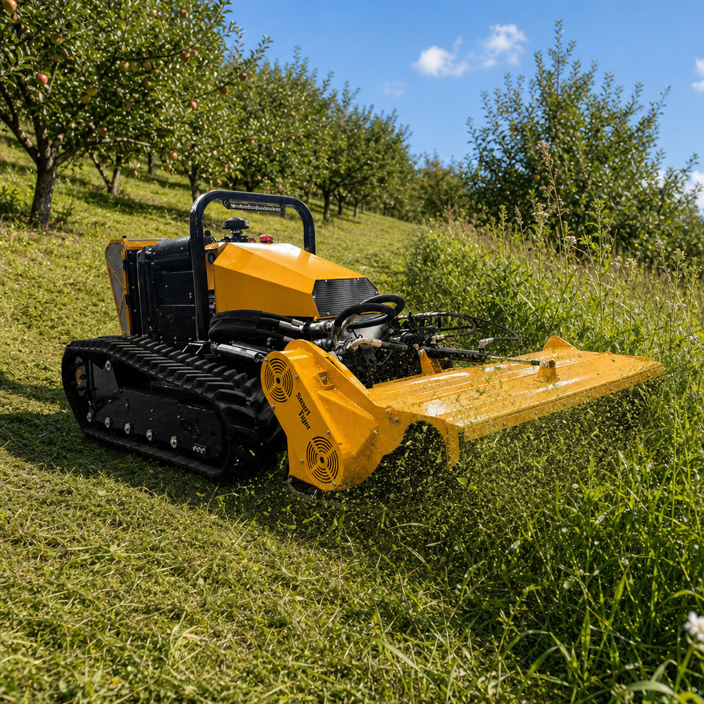 VOER T40S Brings Remote-Controlled Mowing and Multi-Attachment Flexibility to Difficult Ground VOER T40S Brings Remote-Controlled Mowing and Multi-Attachment Flexibility to Difficult Ground