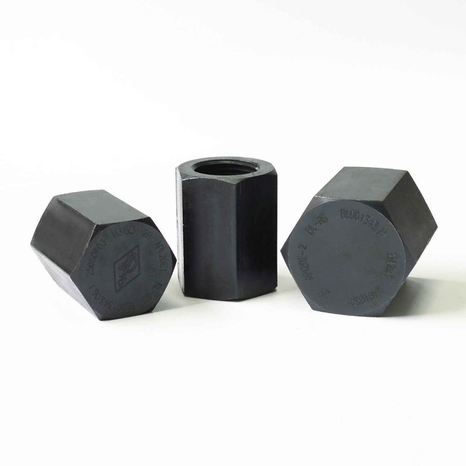 Metric Cap Nuts, Black, Phosphated