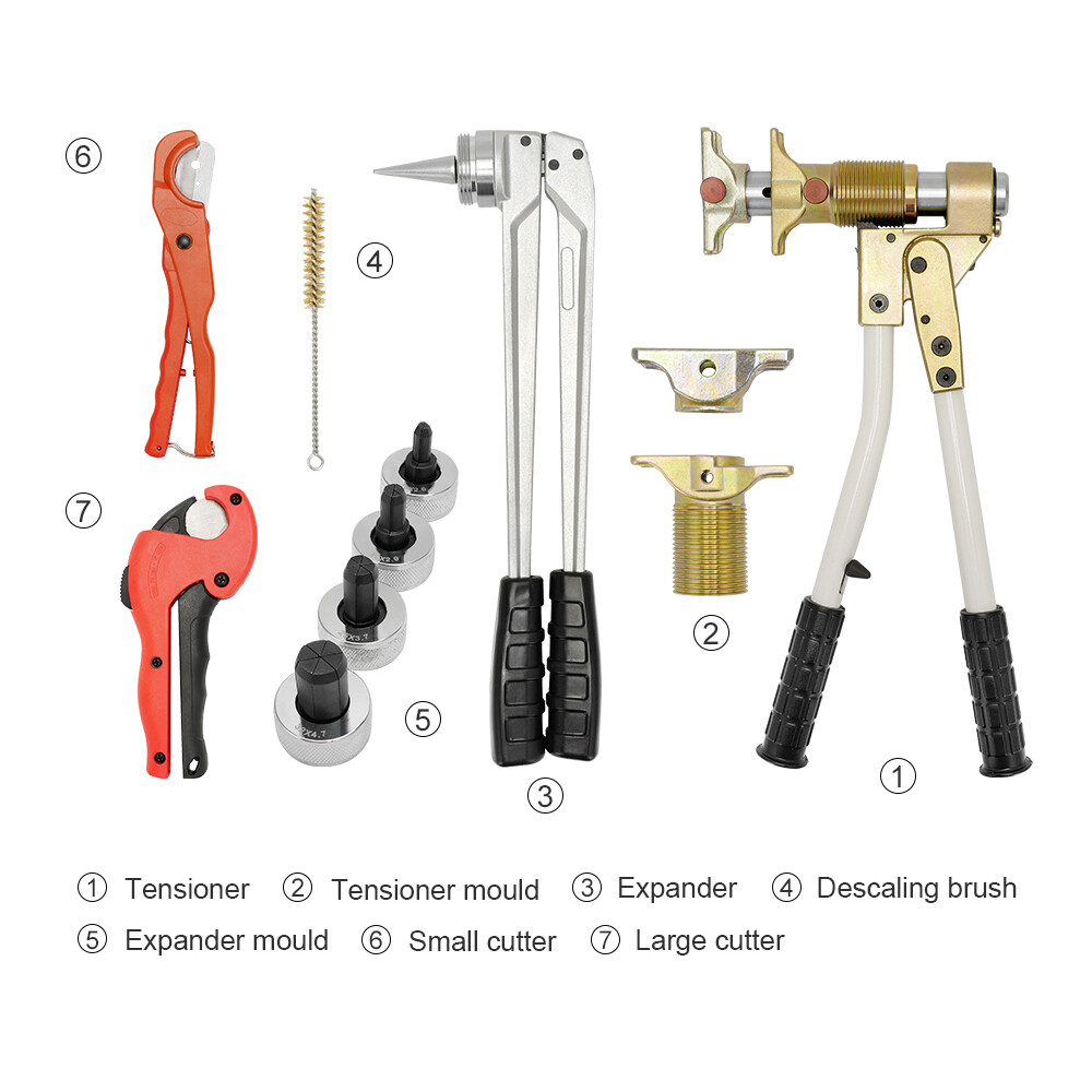 Max Φ50mm Hand Pipe Pressing Tool CW-1632