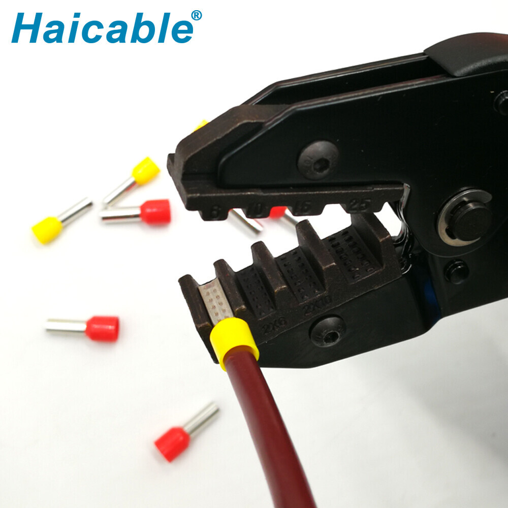 Cord End Sleeve And Wire Ferrules Crimping Tools LX-25WF