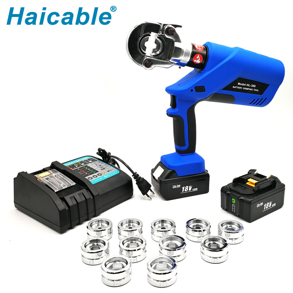 10-300mm² Battery Cable Lug Crimping Tools EZ-300