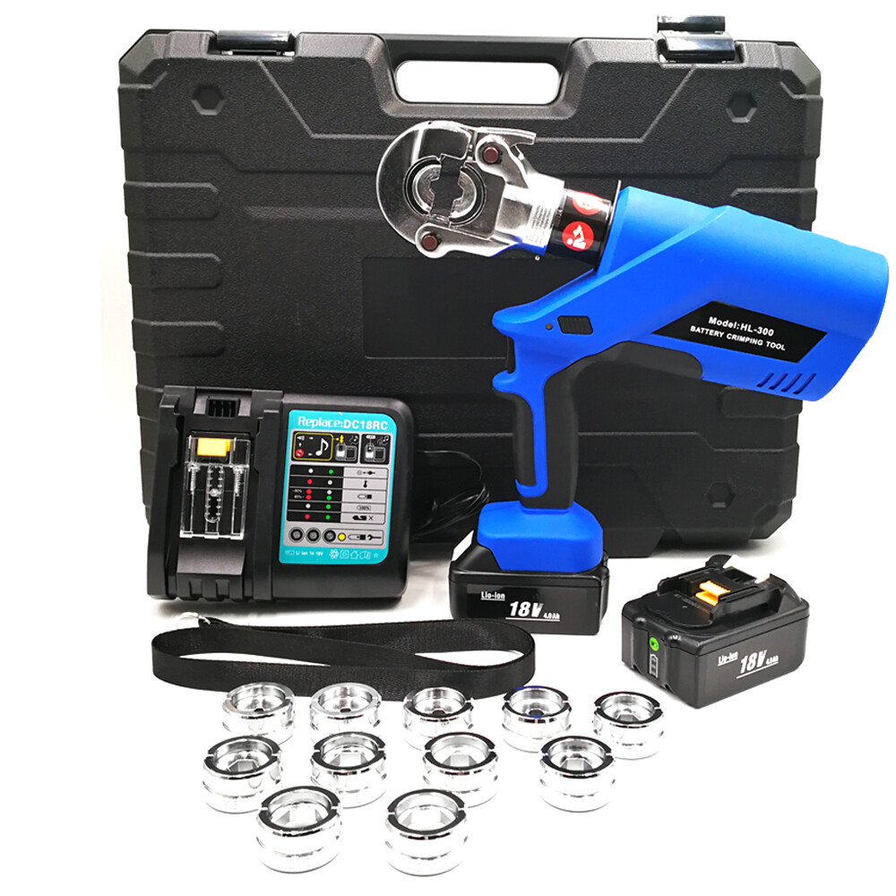 10-300mm² Battery Cable Lug Crimping Tools EZ-300