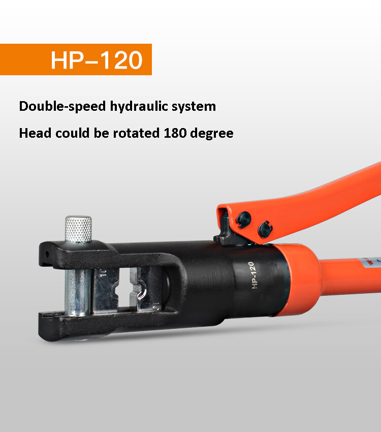 10-120mm² Bolt Locked H Head Crimping Tool HP-120/120B