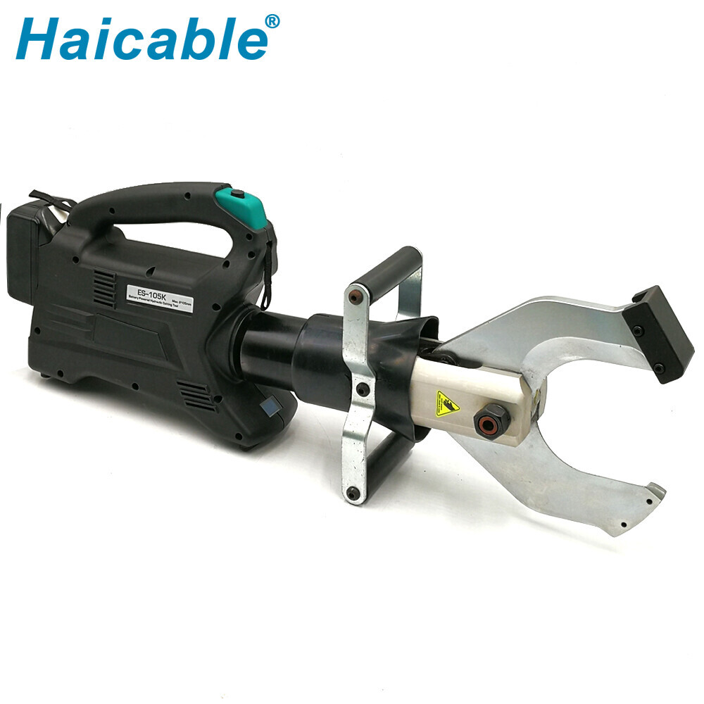 BS-105 Cutting Armored Cables Up To Dia. 105mm Battery Powered Cable Cutter