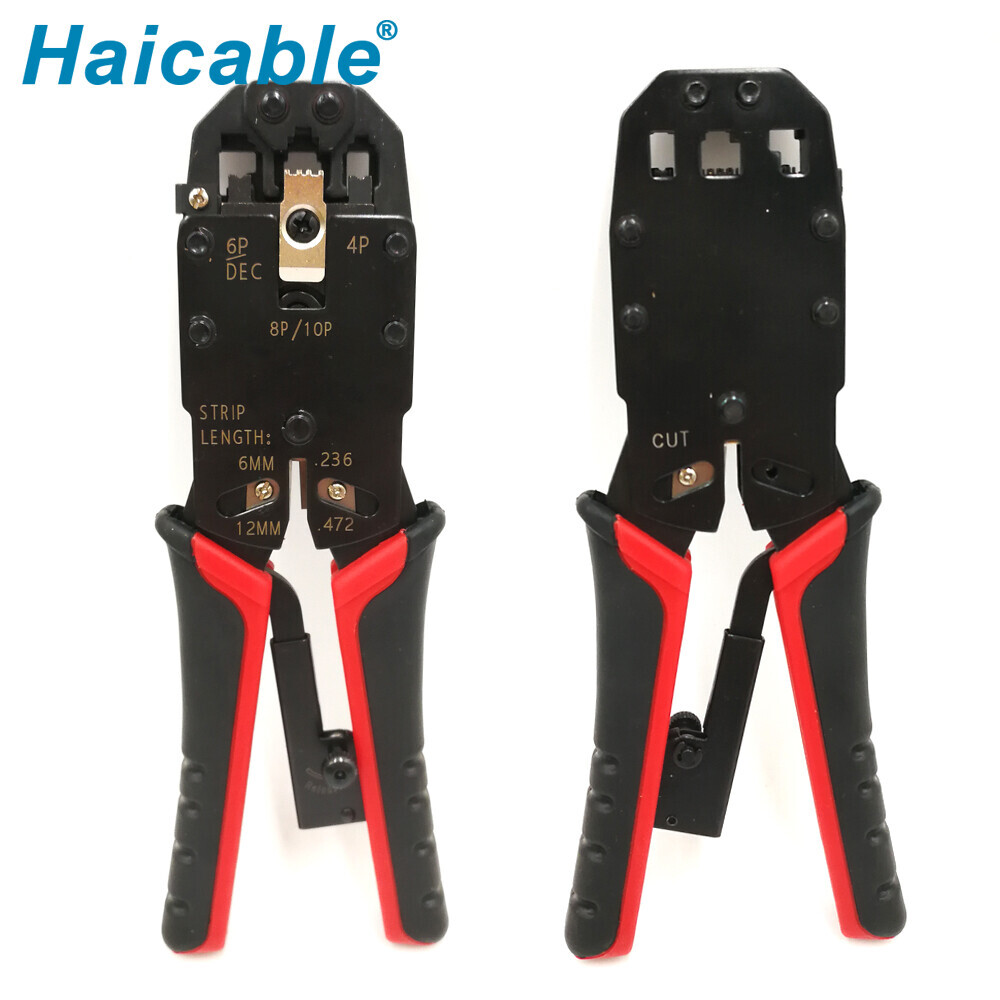 RJ45 RJ12 RJ11 Crimps strips & Cuts Tools HT-200R
