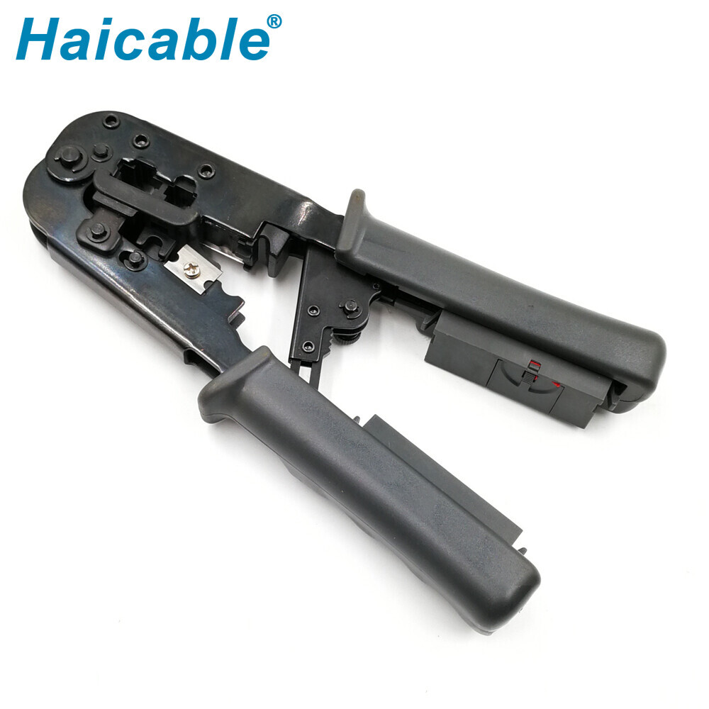 RJ45 RJ12 RJ11 Crimps & strips & Cuts & Cable Tester Tools HT-N568CR