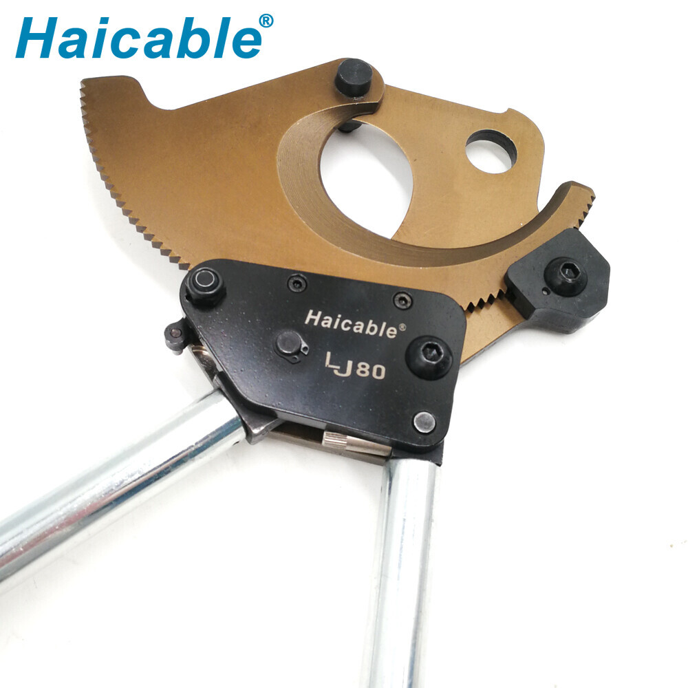 Max Φ80 mm Cu/Al Armored Cable Cutter LJ80
