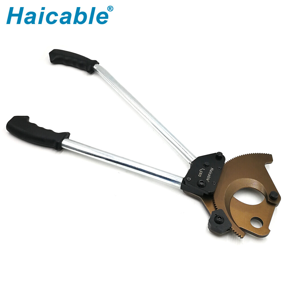 Max Φ80 mm Cu/Al Armored Cable Cutter LJ80