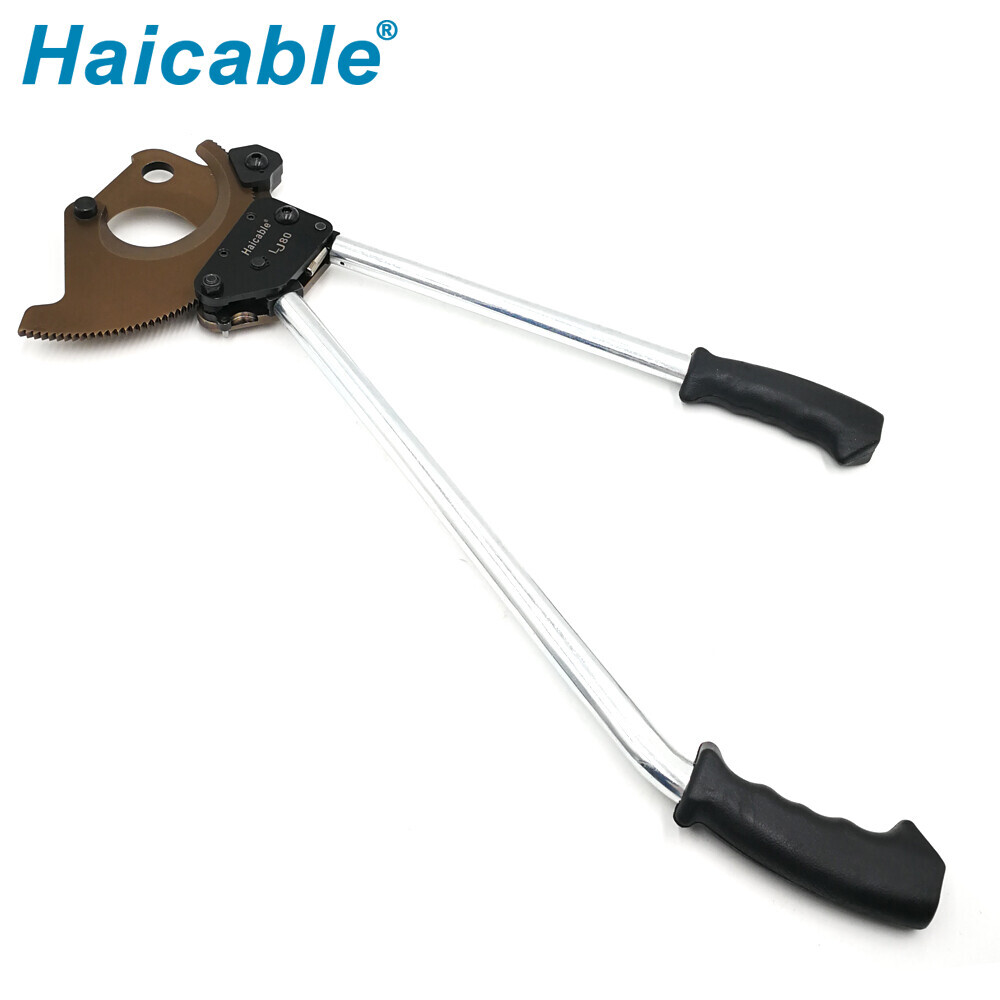 Max Φ80 mm Cu/Al Armored Cable Cutter LJ80