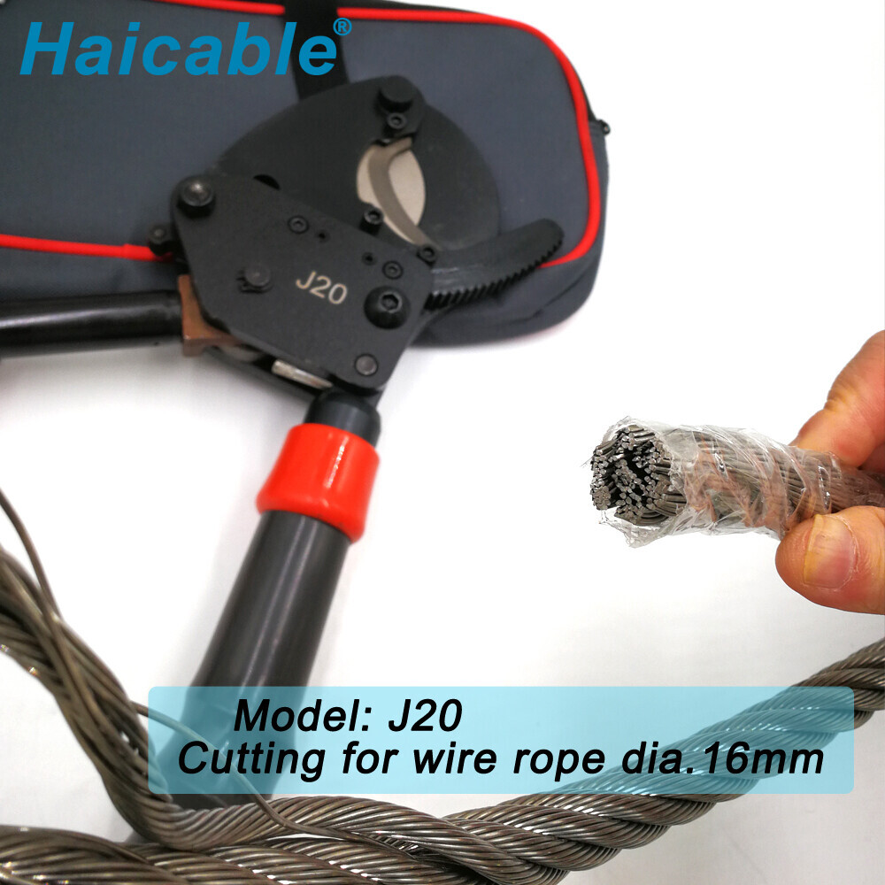 Max Φ22mm Steel Wire Ropes Cutter J20